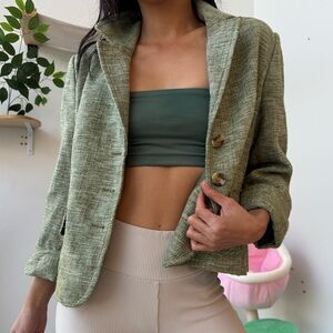 Women's Green Blazer